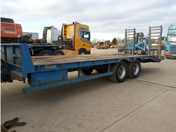 Farm trailer 2010 Agrimac Twin Axle Flat Bed Trailer Draw Bar, Ramps: picture 1
