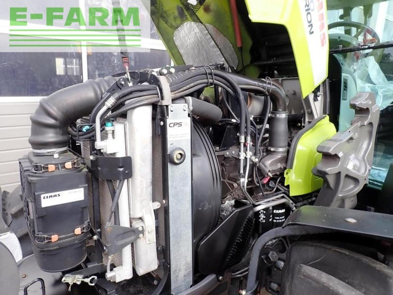 Farm tractor CLAAS arion 450 cis panoramic a43: picture 8