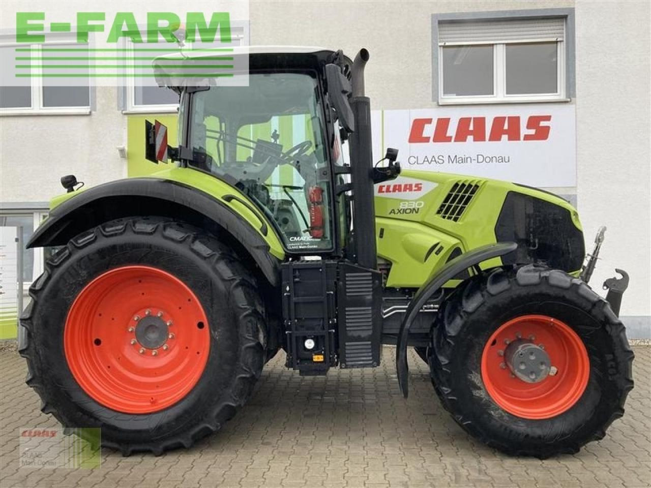 Farm tractor CLAAS axion 830 cmatic st5 cebis: picture 3