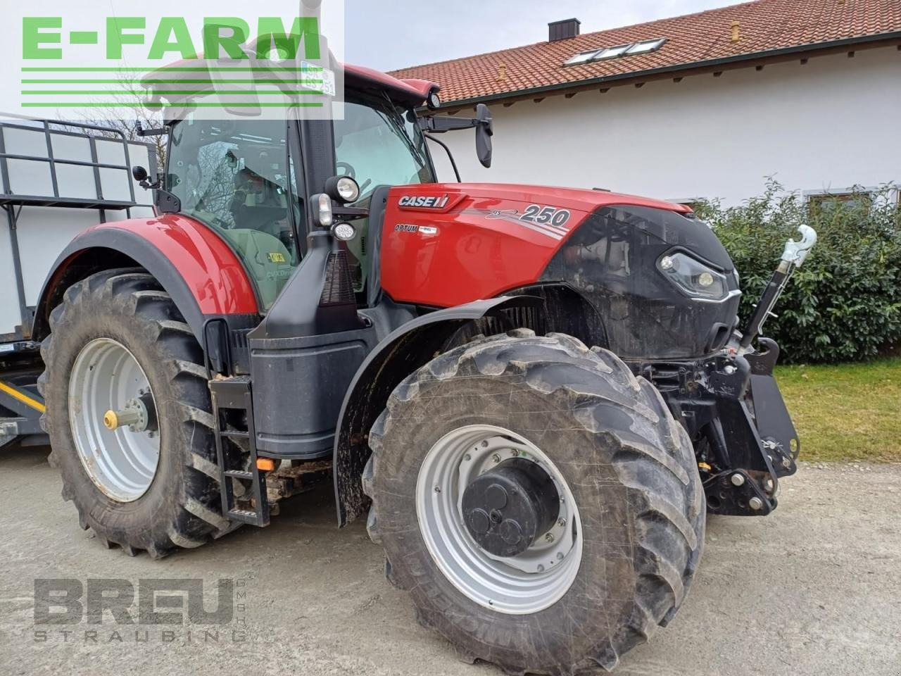 Farm tractor Case-IH optum 250 cvx: picture 2