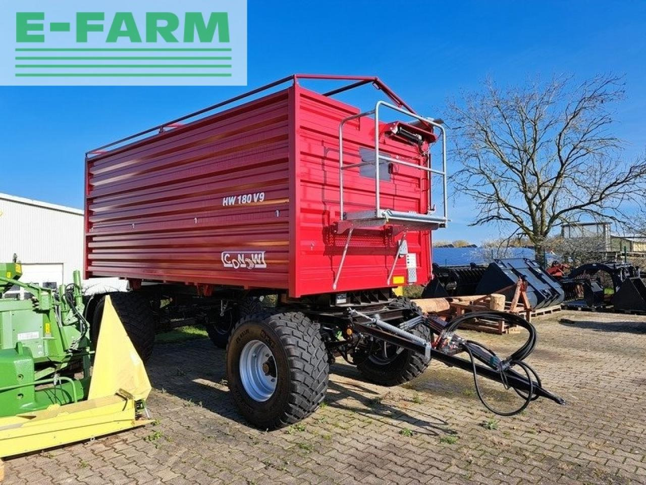 Farm tipping trailer/ Dumper Conow hw 180 v9: picture 2