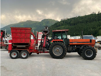 Farm tractor, Wood chipper Deutz-Fahr ALLIS (Komplet mit Holzhack BIBER 70 und Kran: picture 1