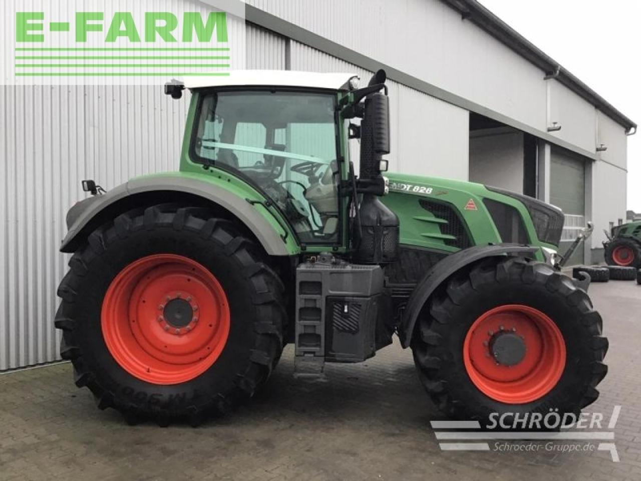 Farm tractor Fendt 828 vario s4 profi: picture 8
