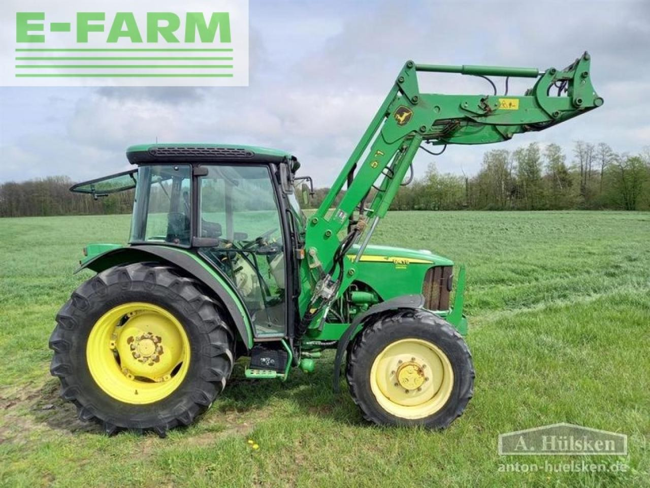 Farm tractor John Deere 5415 inkl. frontlader: picture 5