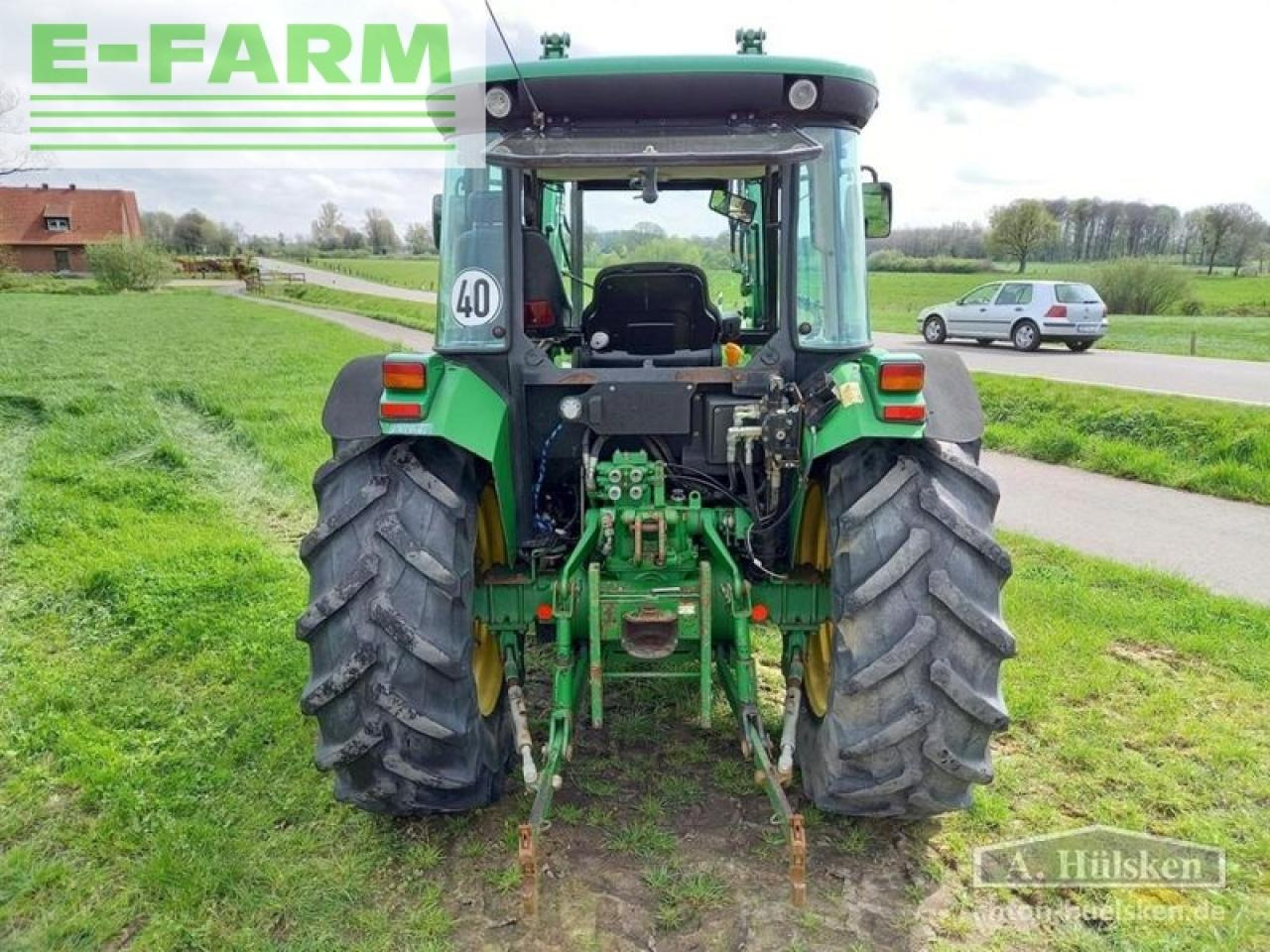 Farm tractor John Deere 5415 inkl. frontlader: picture 7