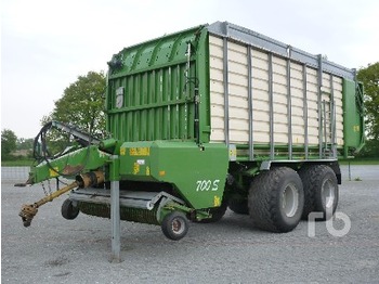 Bergmann SHUTTLE 700S Forage Harvester Trailer T/A - Livestock equipment