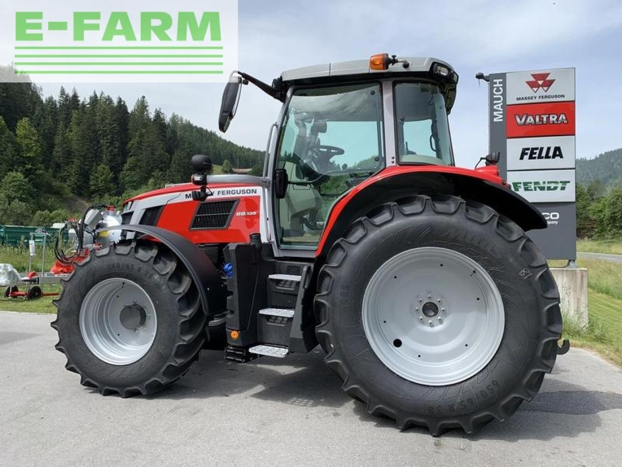 Farm tractor Massey Ferguson mf 6s.135 dyna-6 efficient: picture 8