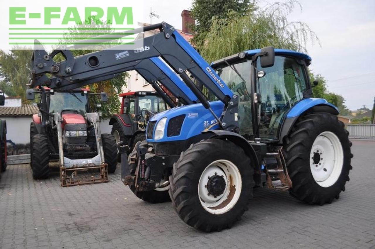 Farm tractor New Holland t6.140 + quicke q56: picture 9