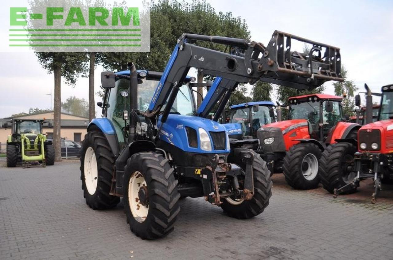 Farm tractor New Holland t6.140 + quicke q56: picture 3
