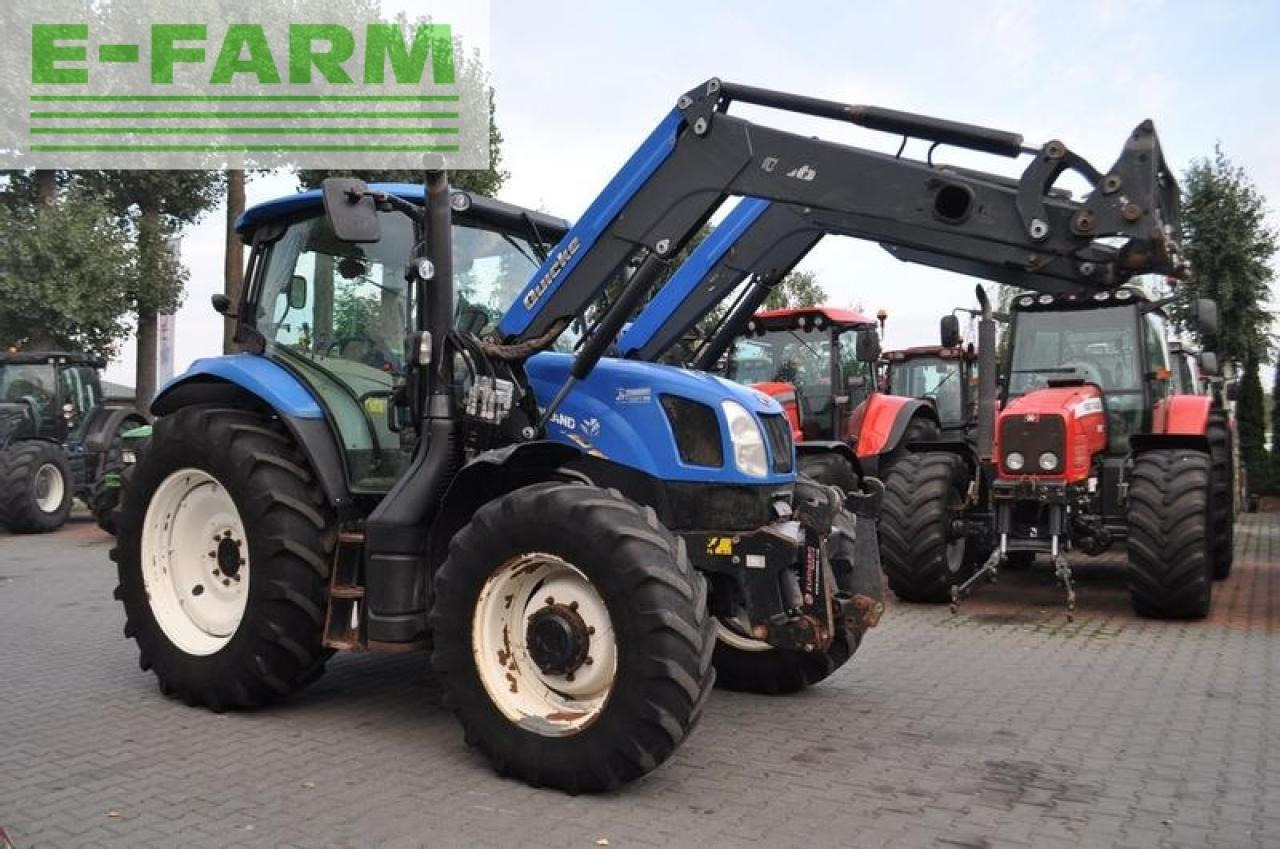 Farm tractor New Holland t6.140 + quicke q56: picture 4