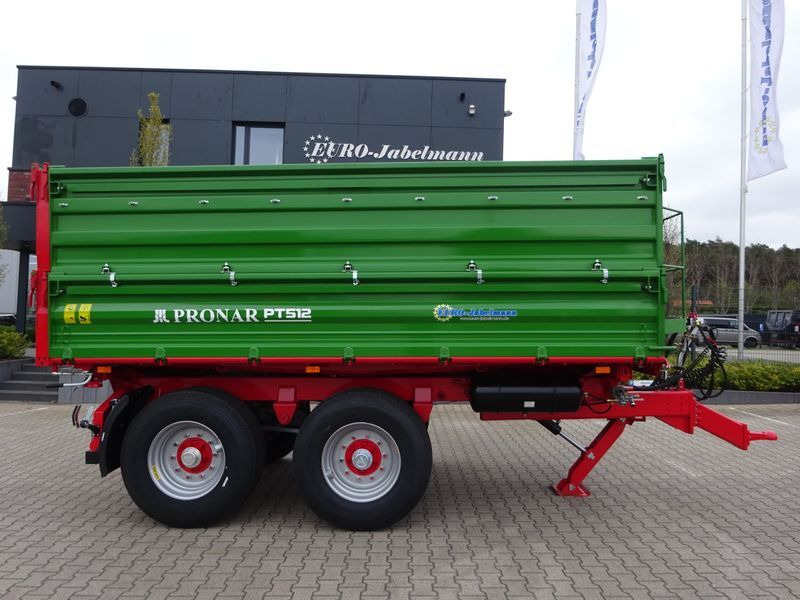 New Farm tipping trailer/ Dumper Pronar Tandemdreiseitenkipper PT 512, 16 to, Palettenbr: picture 4