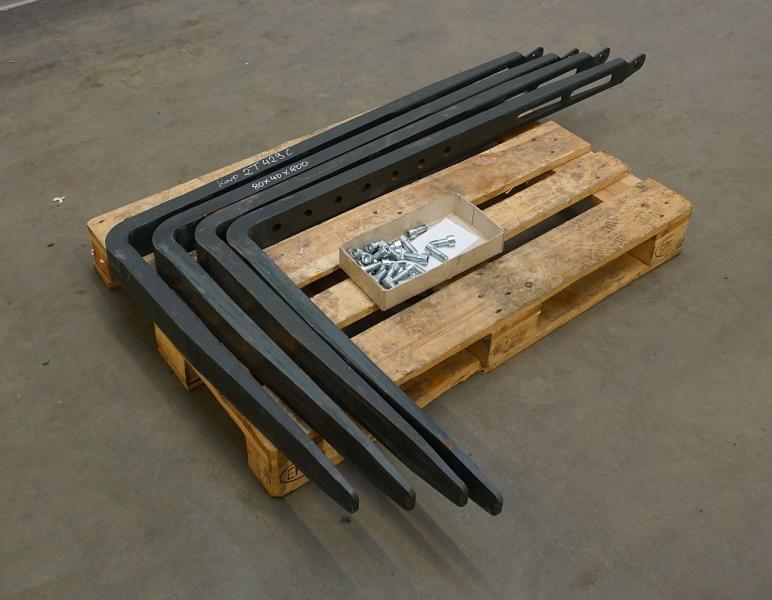 Forks for Forklift KAUP Mehrfachklammer 800 x 80 x 40 mm: picture 2