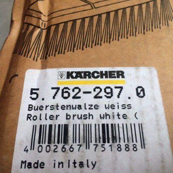 New Broom for Cleaning machinery Kärcher Brush Roller white: picture 3