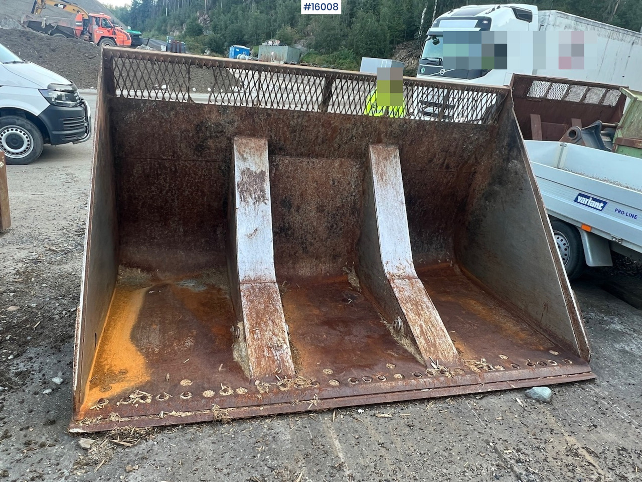 Excavator bucket for Construction machinery Skuffe til hjullaster: picture 2