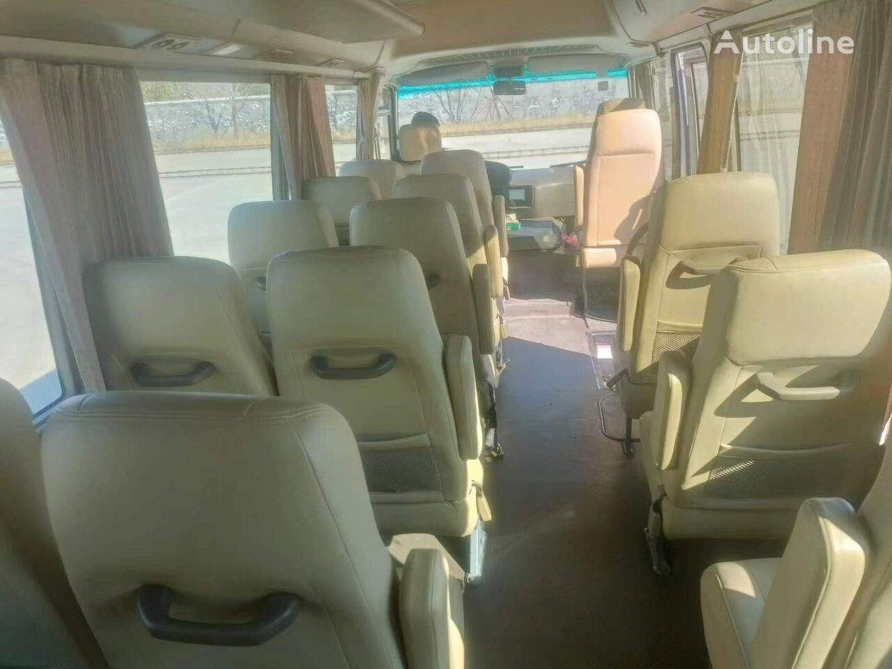 Minibus, Passenger van TOYOTA Coaster mini passenger bus van diesel engine: picture 8