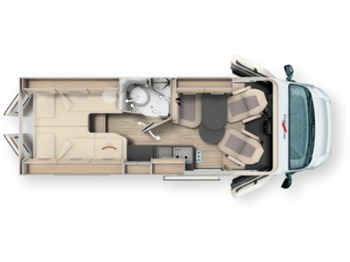 Malibu Van First Class - Two Rooms GT skyview 640 LE RB - Camper van