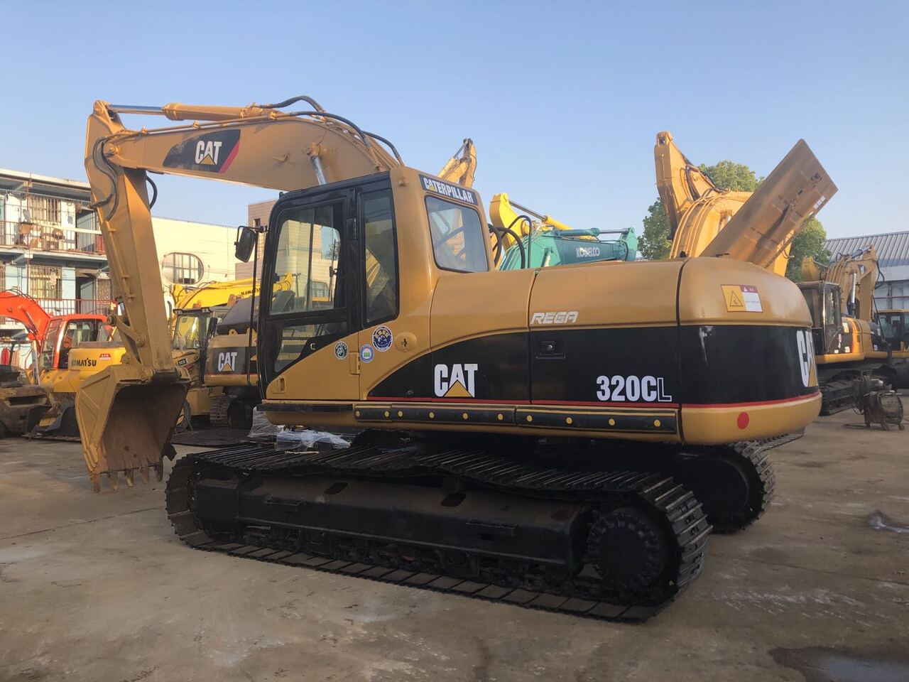 Crawler excavator Caterpillar Cat 320CL 320C: picture 6