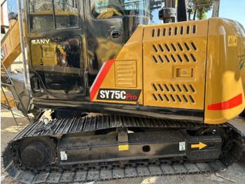 Mini excavator Cheap 7.5 ton sany mini excavator SY75 SY60 SY55 SY35 SY95 small used Excavator For sale: picture 5