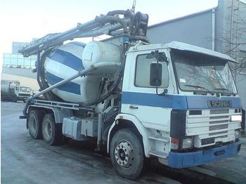 Scania P92H, 6x4, 6m3, 12m - Concrete mixer truck
