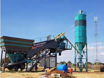 Constmach Centrale à Béton Mobile de 60 m³/h - Concrete plant