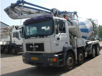 MAN Putzmeister M 28/9m3 - Concrete pump truck