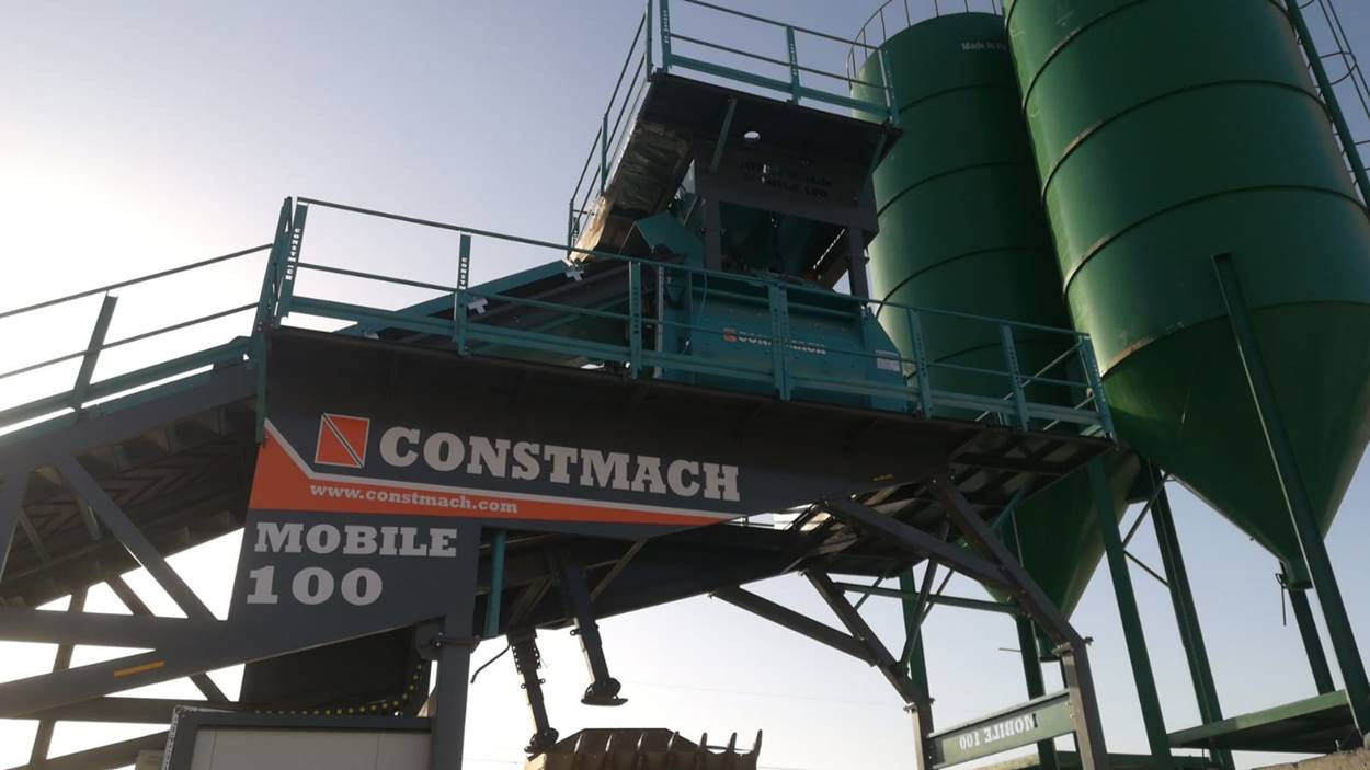 New Concrete plant Constmach Mobile Betonmischanlage 100 m3/h: picture 6