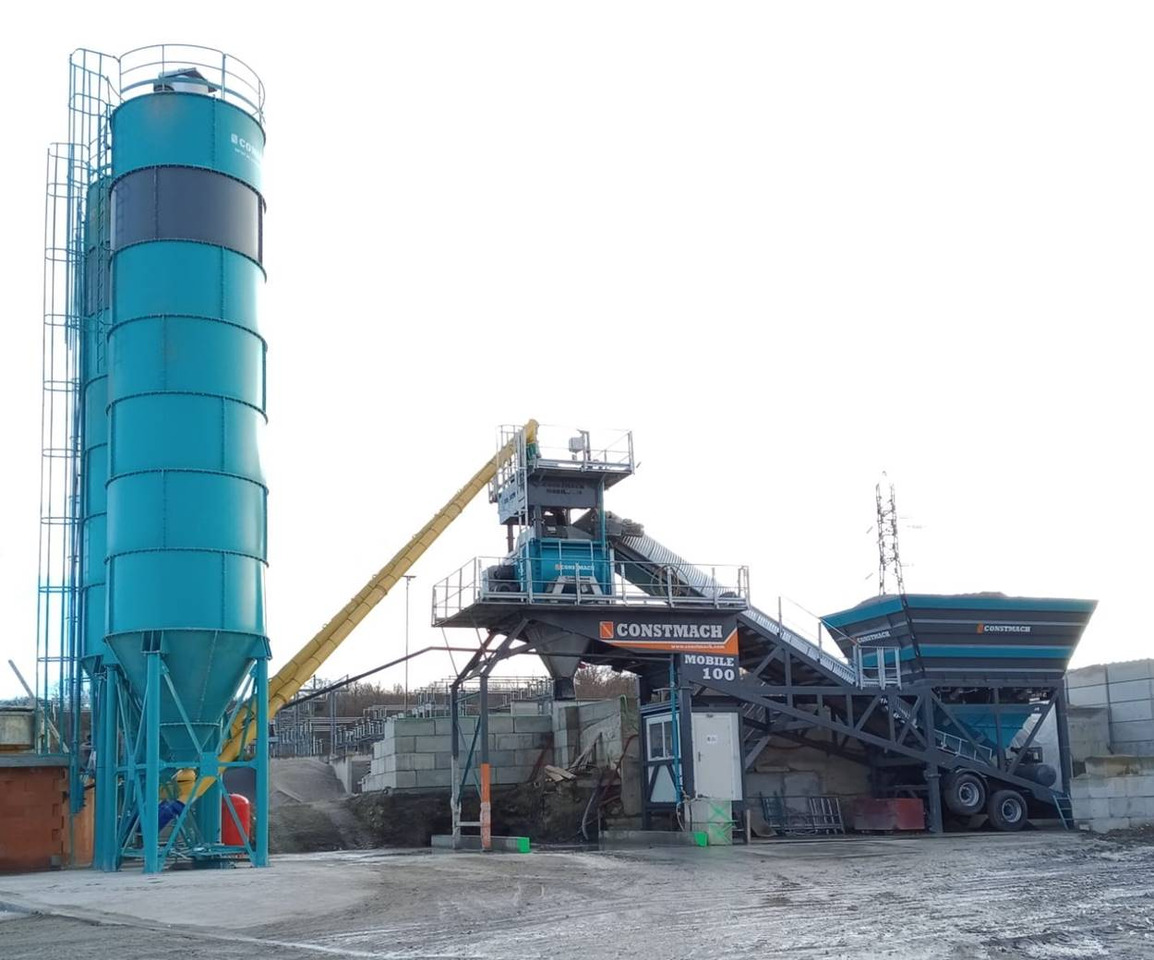 New Concrete plant Constmach Mobile Betonmischanlage 100 m3/h: picture 20