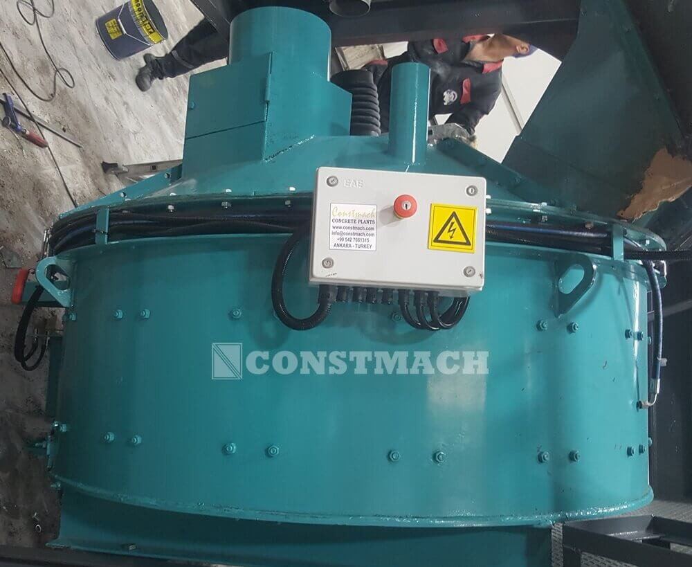 New Concrete plant Constmach Pan Type Concrete Mixer: picture 4