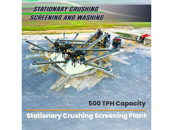 FABO STATIONARY TYPE 500 T/H CRUSHING & SCREENING PLANT - Crusher
