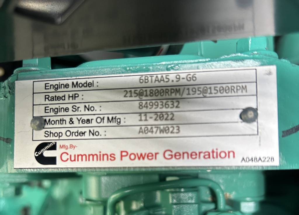 Generator set Cummins C150D5 - 150 kVA Generator - DPX-18510: picture 13