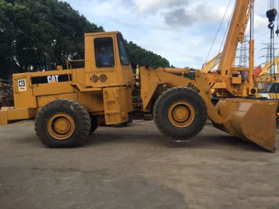 Wheel loader Front Loader Cat 950b 950g 950h Moving by Tires with Caterpilar Engine: picture 2