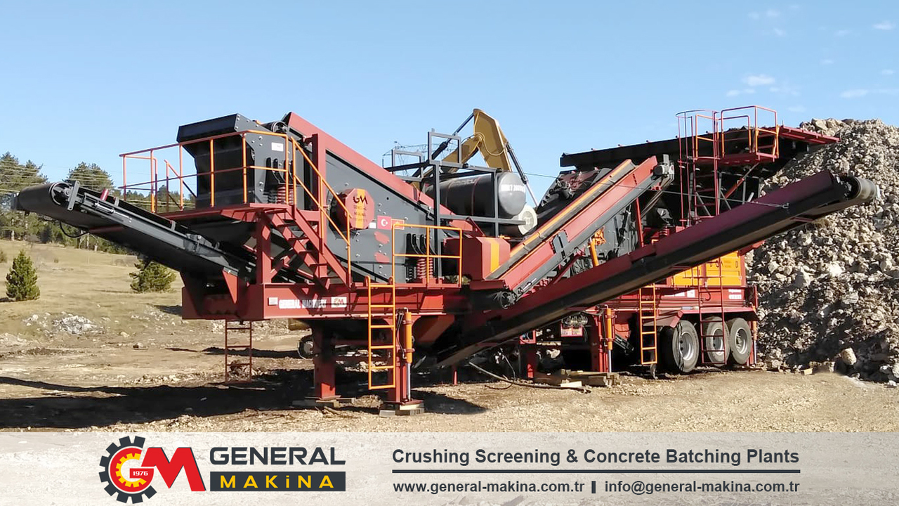 New Mobile crusher GENERAL MAKİNA Mobile Crushers For Sale: picture 11