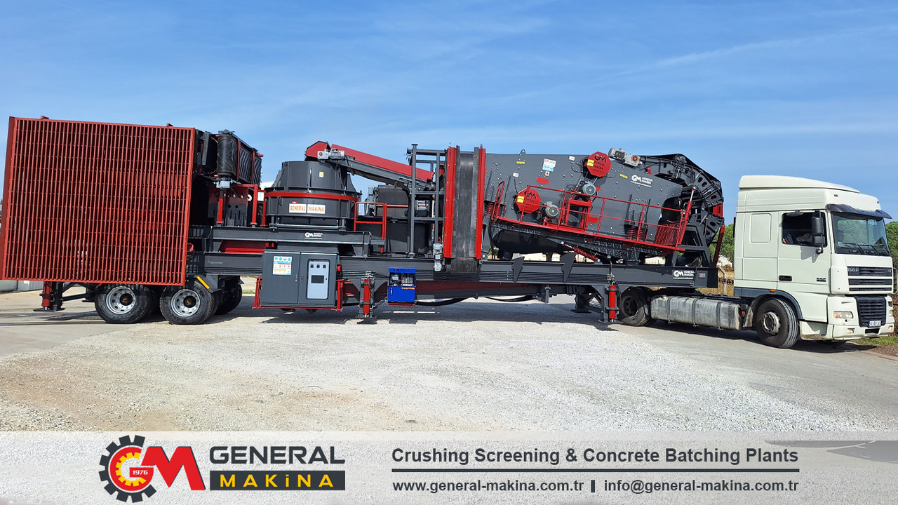 New Mobile crusher GENERAL MAKİNA Mobile Crushers For Sale: picture 14