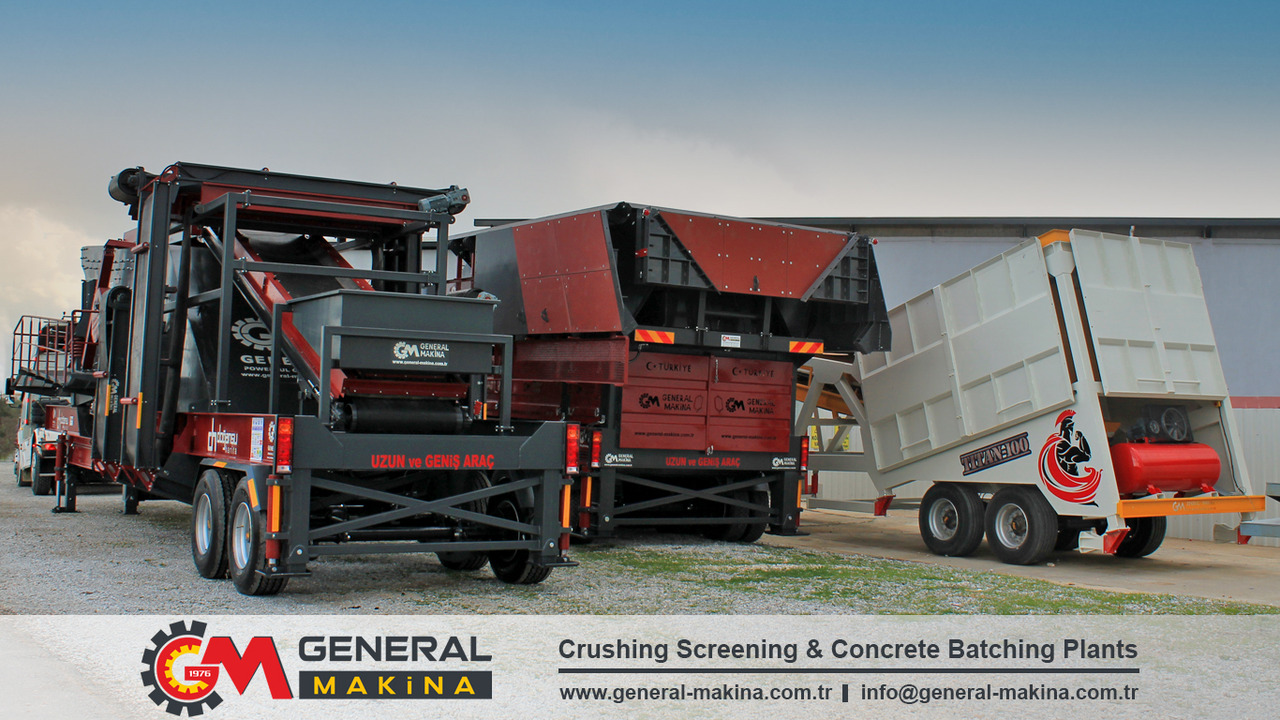 New Mobile crusher GENERAL MAKİNA Mobile Crushers For Sale: picture 5
