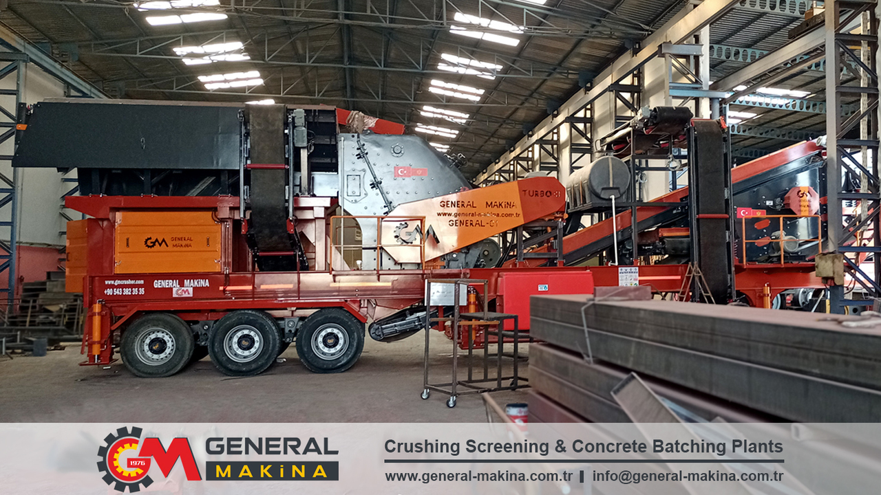 New Mobile crusher GENERAL MAKİNA Mobile Crushers For Sale: picture 6
