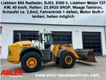 Wheel loader Liebherr L554 Radlader mit Waage Tamtron: picture 1