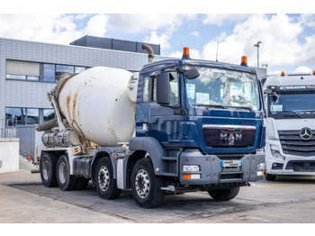 Concrete mixer truck MAN TGS 32.400 BB+STETTER: picture 2