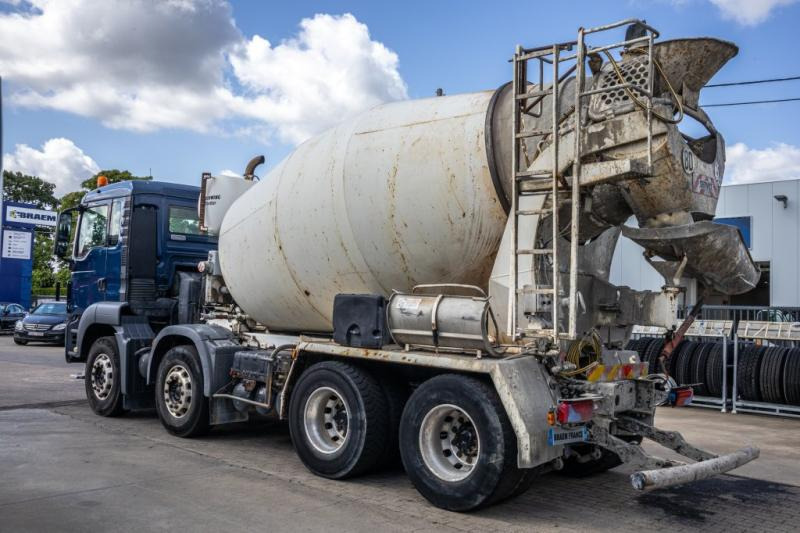 Concrete mixer truck MAN TGS 32.400 BB+STETTER: picture 4