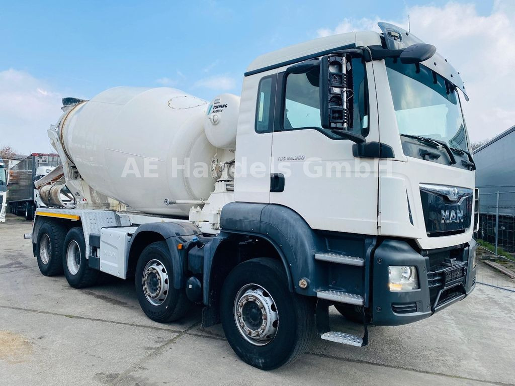 Concrete mixer truck MAN TGS 35.360 M BB 8x4 *Manual/Schwing-Stetter-500L: picture 5