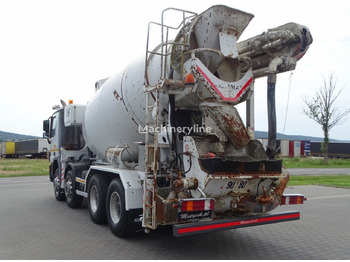 Concrete mixer truck Mercedes-Benz ACTROS 3241 / CEMENTMIXER + PUMP SERMAC 3Z24 - 24 M / EURO 5 / R: picture 4