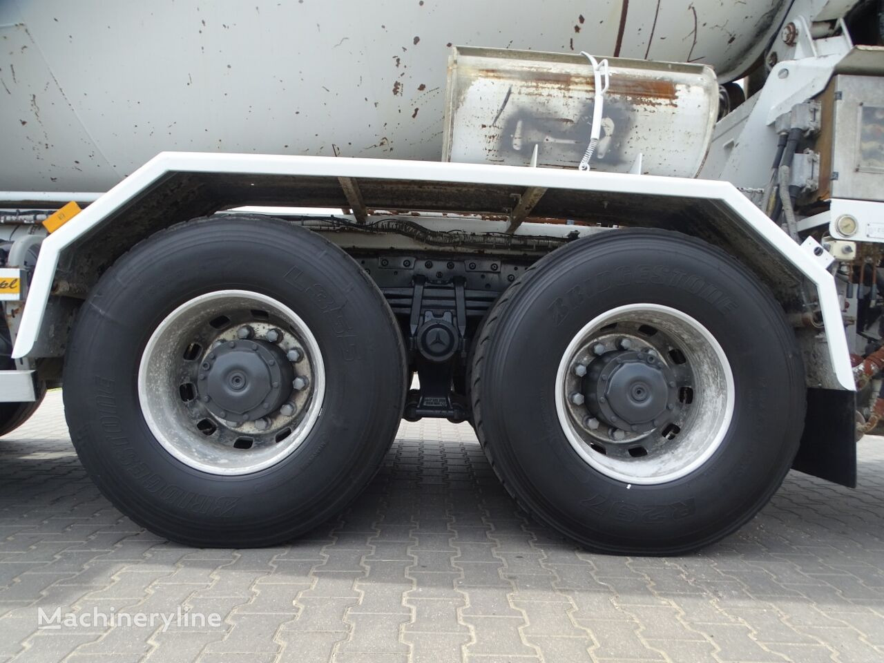 Concrete mixer truck Mercedes-Benz ACTROS 3241 / CEMENTMIXER + PUMP SERMAC 3Z24 - 24 M / EURO 5 / R: picture 16