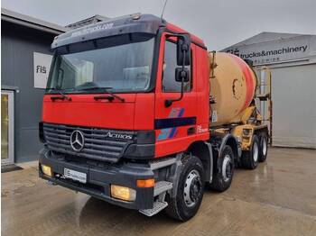 Concrete mixer truck Mercedes-Benz Actros 4140 8x4 beton mixer 9m3: picture 1