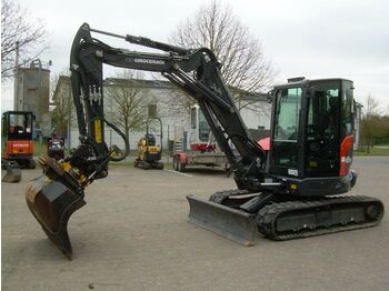 Eurocomach 65 TR, Bj 21, Klima, VA, engcon rototilt, Löffel  - Mini excavator