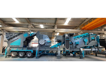 Constmach Installation Mobile De Concassage De Pierres D'une Capacité De 300 Tonnes - Mobile crusher