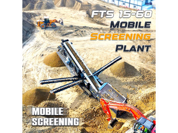 FABO FTS 15-60 Mobile Screening Plant | Tracked Screening Plant | Ready in Stock - Mobile crusher