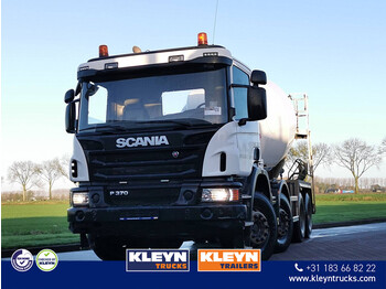 Concrete mixer truck Scania P370 8x4 stetter 9m3: picture 1
