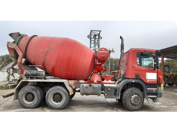 Concrete mixer truck Scania P380 6x6 Concrete mixer: picture 2
