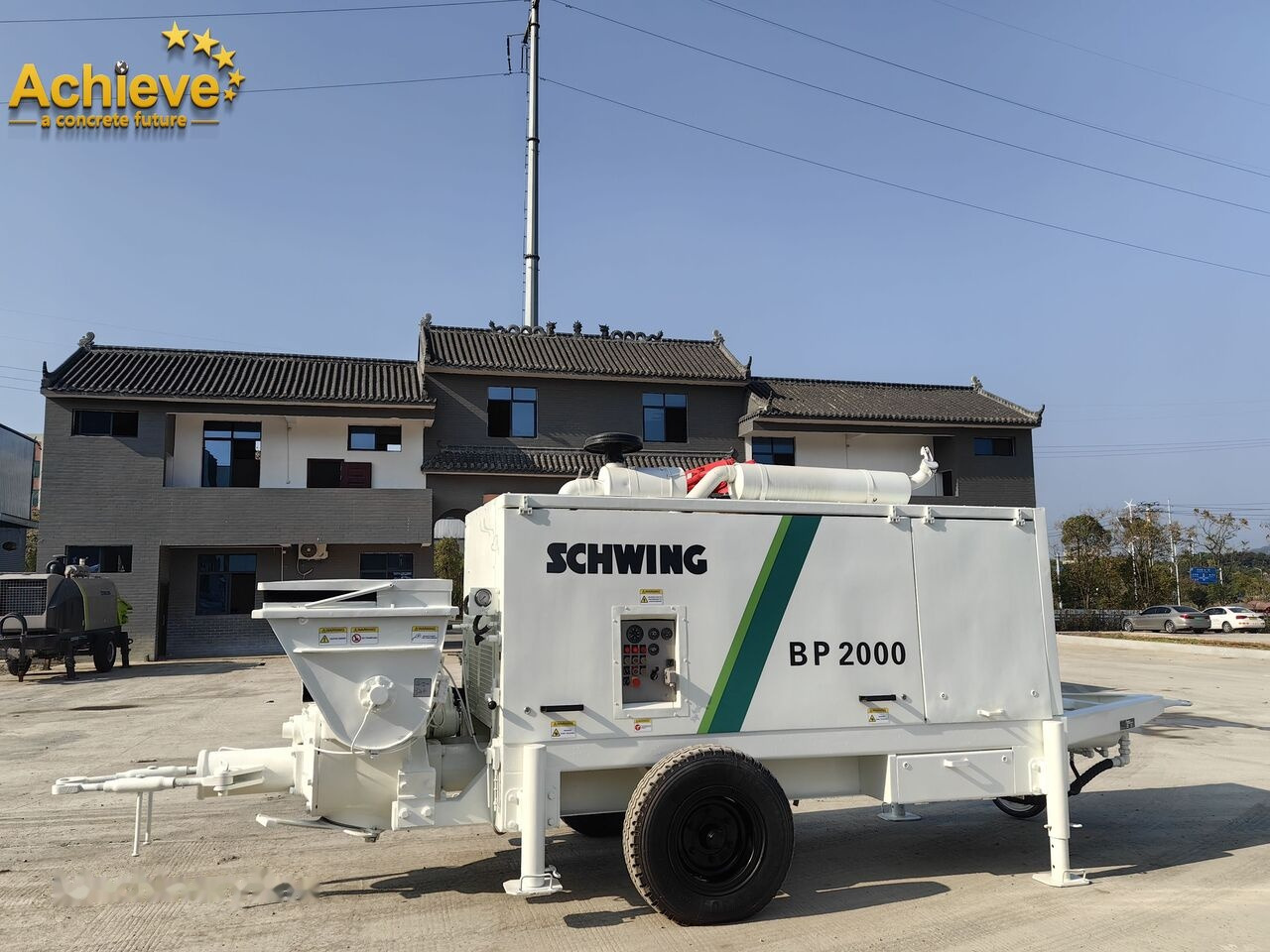 New Stationary concrete pump Schwing 【ACHIEVE】TOP CONDITION!!! Schwing Concrete Pump With Brand New H: picture 9