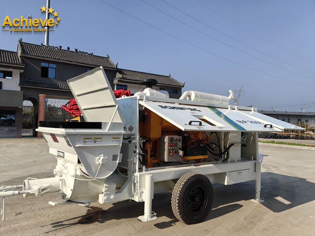 New Stationary concrete pump Schwing 【ACHIEVE】TOP CONDITION!!! Schwing Concrete Pump With Brand New H: picture 7
