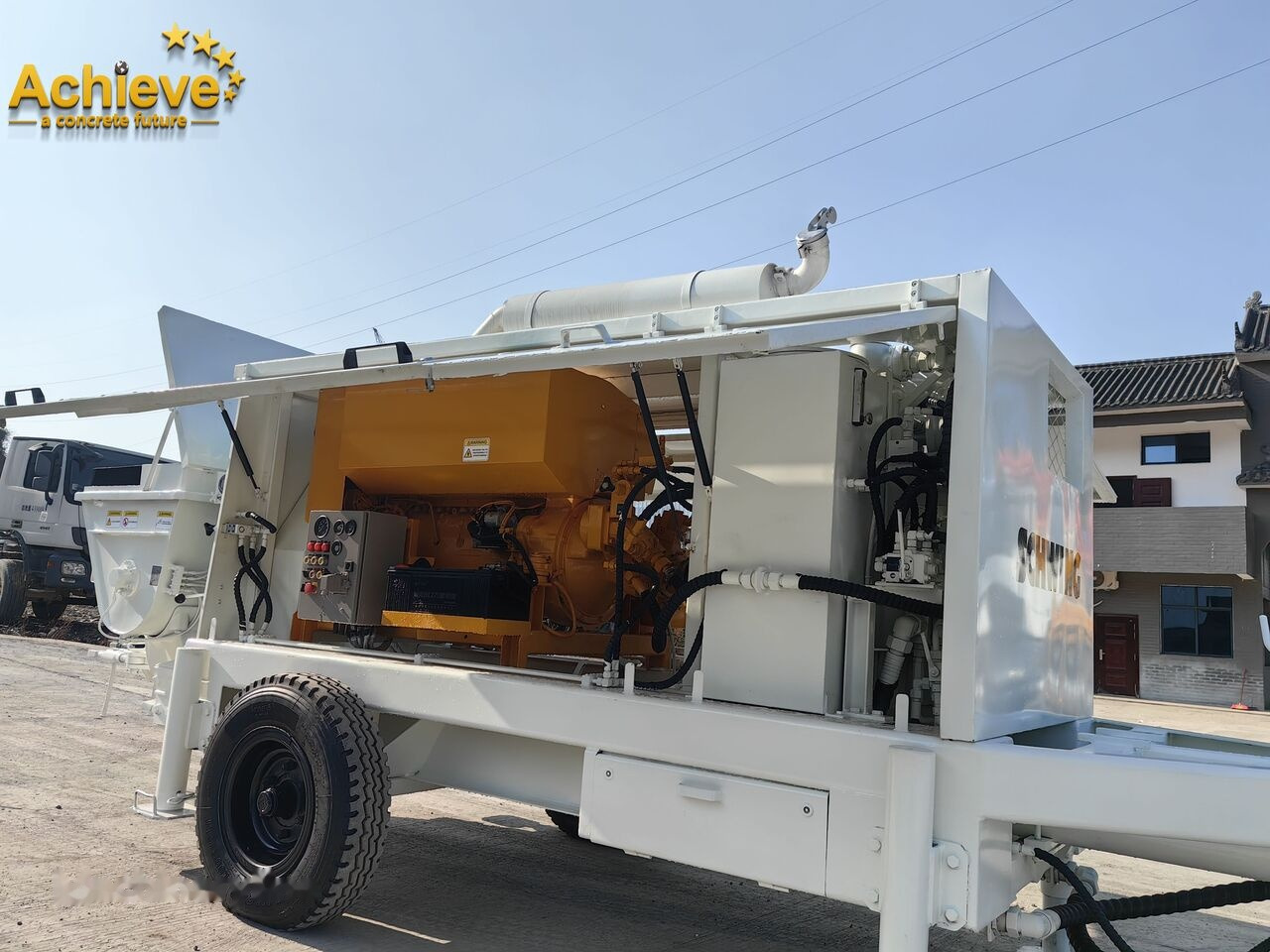 New Stationary concrete pump Schwing 【ACHIEVE】TOP CONDITION!!! Schwing Concrete Pump With Brand New H: picture 6